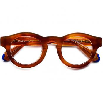 Etnia Barcelona Brutal No.01 HV Men's Eyeglasses Tortoiseshell Size 46 - Blue Light Block Available
