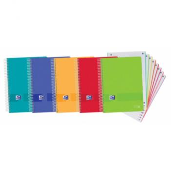 Set de cuadernos Oxford Multicolor A4 (5 Unidades)