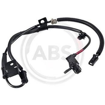 Sensor ABS A.B.S. 30871 para Hyundai i30 I (3/5 puertas y Break) - Sensor de velocidad de rueda, activo, color negro