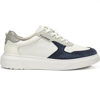 Fluchos - Zapatos de cordones de hombre deportivos en piel F1970