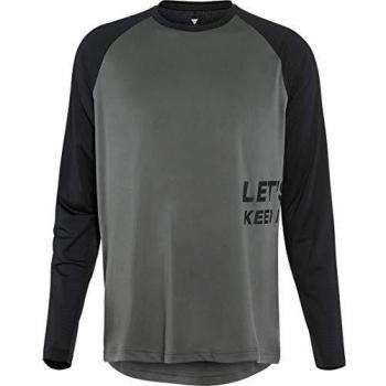 Dainese High Gravity Tsingy - Jersey para ciclismo, color gris oscuro/negro., tamaño large