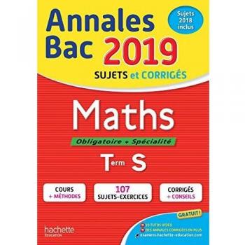 Annales Bac 2019 Maths Terminale S