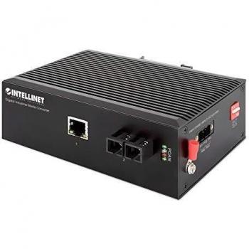 Gigabit Singlemode Media Converter 1000Base-SX with SC Connector, Industrial Grade
