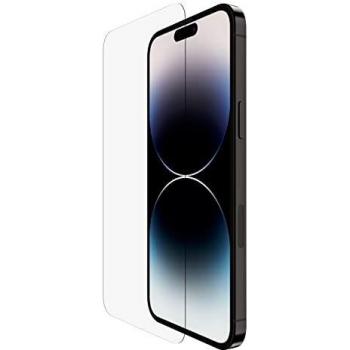 Belkin protector de pantalla TemperedGlass para iPhone 14 Pro Max, tratado con un agente antimicrobiano