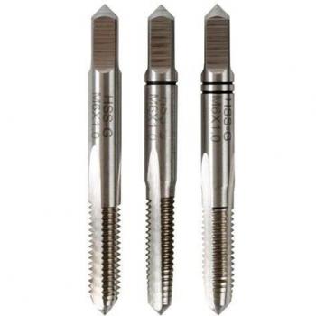 Ratio 6786H12 - Macho Roscar Hss Juego 3 Metálico 12X1,75