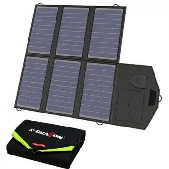 X-DRAGON Cargador Solar portátil 40W