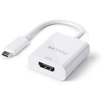 Adaptador USB-C a HDMI 4K60 - iSerie 0,10m Blanco