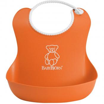 BabyBjörn 046270 - Babero blando, color naranja