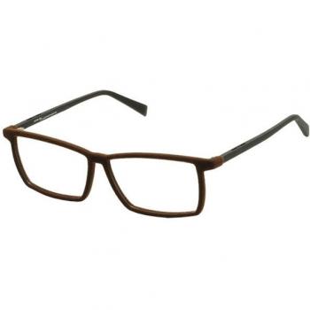 Italia Independent II 5573V 044.000 Men's Eyeglasses Brown Size 54 - Frame Only, Blue Light Block Available