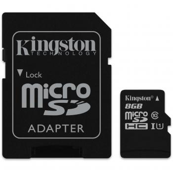 Kingston SDCIT/8GB - Tarjeta de Memoria microSDHC de 8 GB