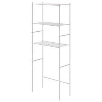 Mueble para lavadora Miso, Blanco, 66 x 162 cm, Vicco