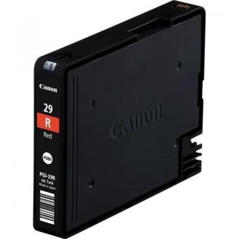 Canon PGI-29R Red Ink Cartridge, 36ml, 2.37K Pages - 4878B001