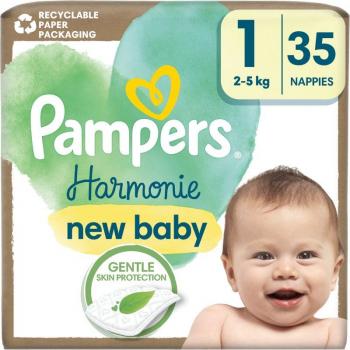 Pampers Harmonie Talla 1 Pañales Desechables 2-5 kg 35 Unidades