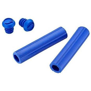 Giant puños de Silicona MTB Bicicleta Azul Contact Grip Blue