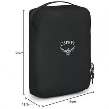 Bolsa Organizadora Osprey Ultralight Packing Cube Mediana 4L Negra