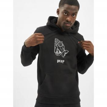 Mister Tee Black Dark Pray Hoodie for Men