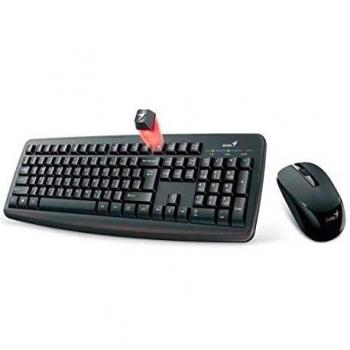 Genius Combo Teclado Raton KM-8100 INALAMBRICO Negro