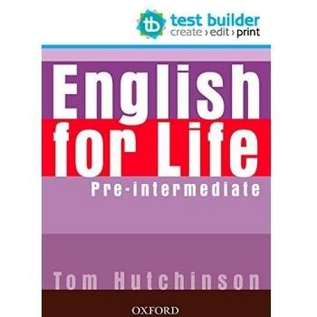 English for Life Pre-Intermediate. Test Builder DVD-ROM
