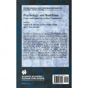 Psychology and Buddhism: A Global Perspective on Individual and Community Dynamics