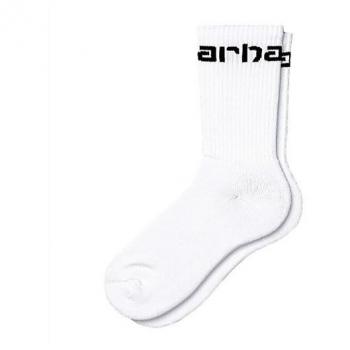 Carhartt WIP Men's Carhartt Logo Socks - White - One Size
