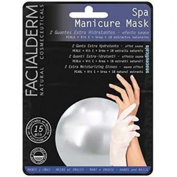 Facialderm - Guantes Manos Y Uñas Spa Manicure Efecto Sauna