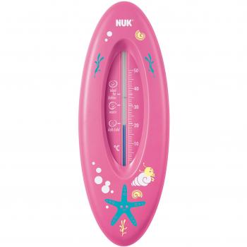 NUK 10256387 Termómetro de baño océano, rosa