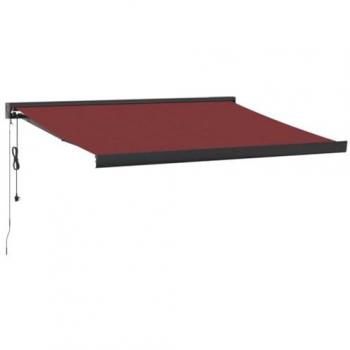 Toldo Retráctil Automático Burdeos 300x250 cm