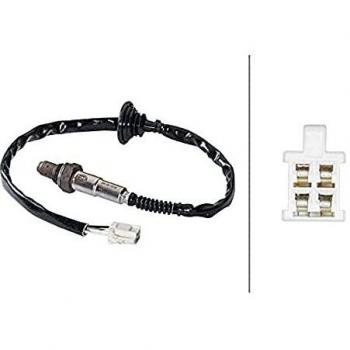 HELLA 6PA 358 103-061 Sonda Lambda - 4polos - Cable: 520mm