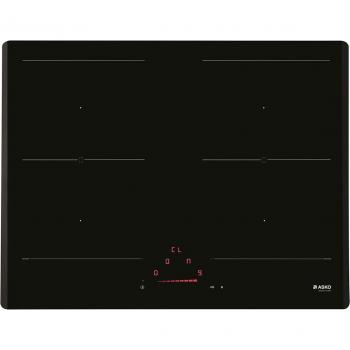 Placa de inducción Asko HI1631G - 60 cm, 4 zonas de cocción, vidrio negro