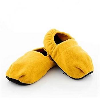 InnovaGoods, Pantuflas Unisex Adulto, Mostaza, Talla única EU