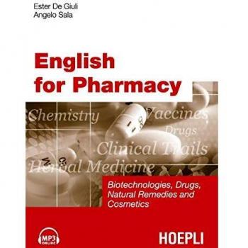 English for Pharmacy: Curso de inglés especializado para profesionales de la farmacia, incluye vocabulario técnico, situaciones clínicas, práctica de conversación y comprensión lectora enfocada en el ámbito farmacéutico