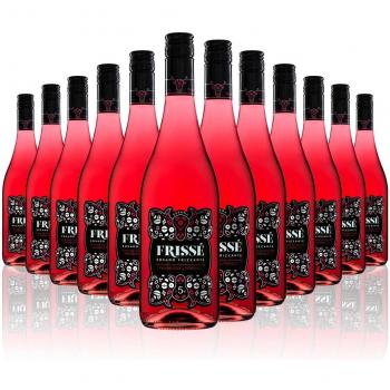 Pack de 12 botellas de Vino Frizzante Frissé Rosado