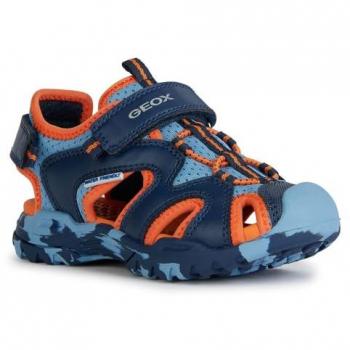 Sandalias Geox J Borealis Niño Azul Claro/Naranja 39 EU