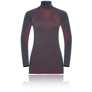 Odlo Performance Warm Women's 1/2 Cremallera Turtleneck Top - AW18 - L