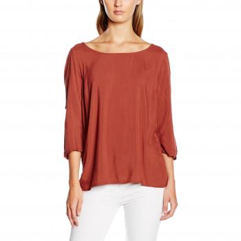 ONLY onlGEGGO 3/4 TOP NOOS WVN, Camisa Manga Larga Mujer, Rojo