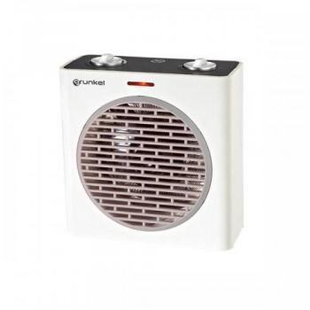 Calefactor Termoventilador Portátil Grunkel CAR-R20 2000W Interior Gris, Blanco Ventilador Eléctrico