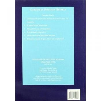 Cuadernos Prácticos Bolonia. Derechos Reales. Cuaderno IV. Propiedades especiales