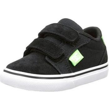 DC ShoesAnvil V T - Primeros pasos Bebé-Niñas , Negro