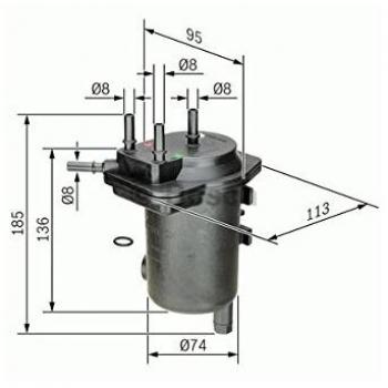 Bosch N7008 - Diesel Filter Car