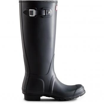 Botas de agua de mujer Hunter con hebilla azul
