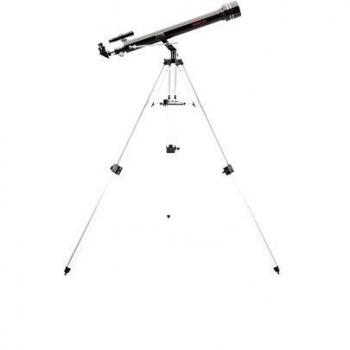 Tasco Novice 60mm f/13 Refractor Telescope with Adjustable Tripod - Black