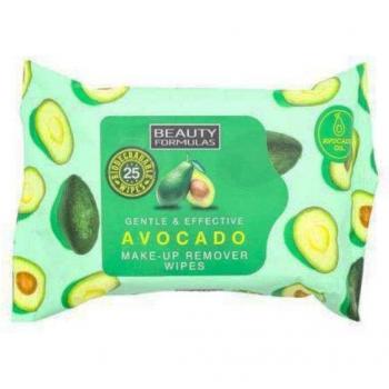 Beauty Formulas - Toallitas Desmaquillantes de Aguacate