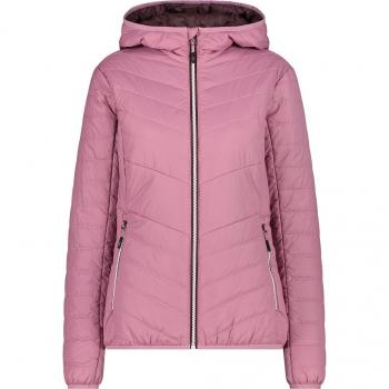 CMP Women's Hooded Puffer Jacket - Pink