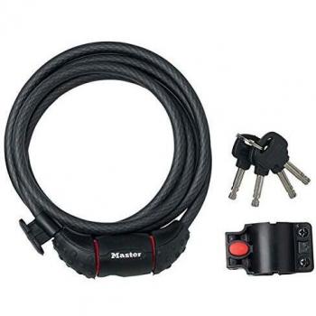 Masterlock 8130EURDPRO - 1.80M X 10Mm Cable Trenzado Con Llave