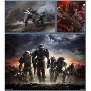 14x16 inch Halo Reach Silk Poster Seda Cartel 0GS4-27A