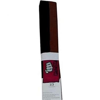 Cinturón de Karate Softee Yosihiro 49002.A41 Marrón-Negro Adulto
