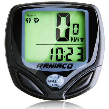 Ordenador Para Bicicleta, Velocímetro Inalámbrico de Bicicleta, Cuentakilómetros para bicicleta de múltiples Funciones para el Ciclismo
