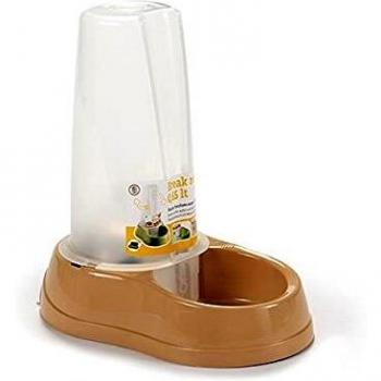 Stefanplast S3602734 Comedero para Mascotas, 12 x 18.5 x 18.5 cm, Beige