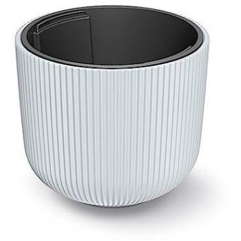 Macetero Blanco con Depósito MILLY 34,9 x 34,9 x 29 cm - Capacidad 22 L