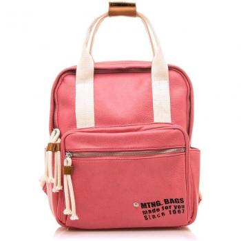 Mochila Mustang de mujer con bolsillo exterior y cierre de cremallera